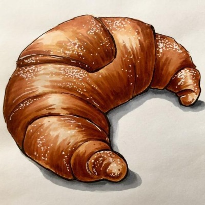 Булка с маслом