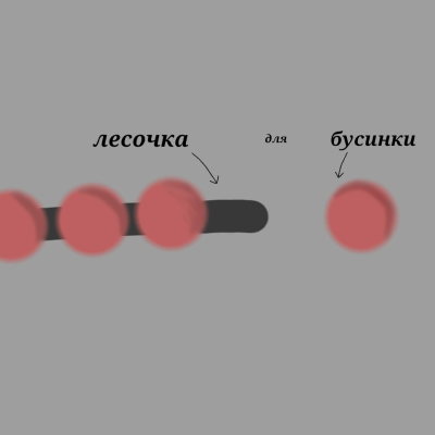 ЛЕСОЧКА ДЛЯ БУСИНКИ