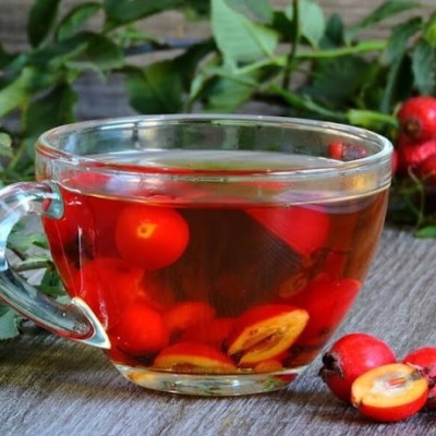 Шиповник с чаем